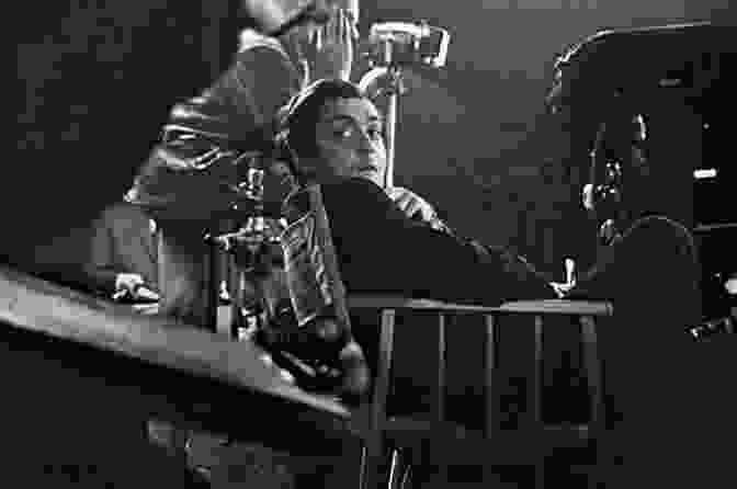 A Black And White Photo Of Stanley Kubrick And James Fenwick On The Set Of 'James Fenwick.' Stanley Kubrick Produces James Fenwick