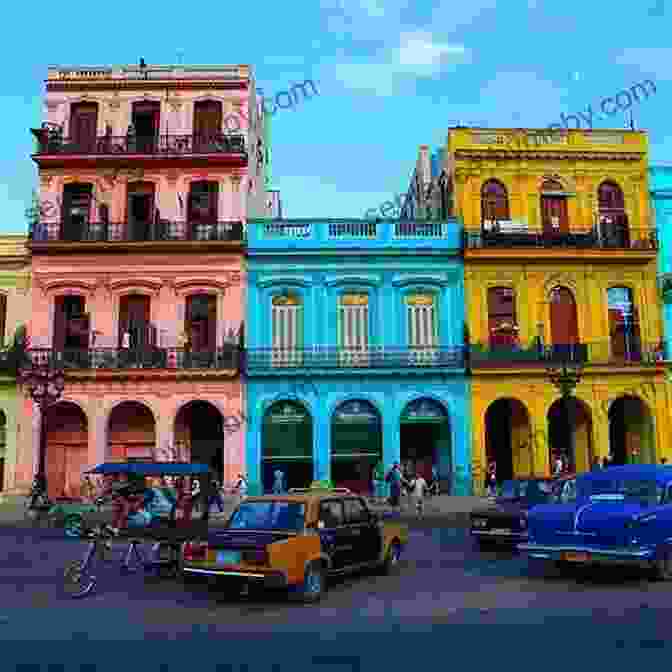 A Bustling Street In Havana, Filled With Colorful Buildings And People Cruising Highways Into Cuba Back To The Balkans And Through Sri Lanka