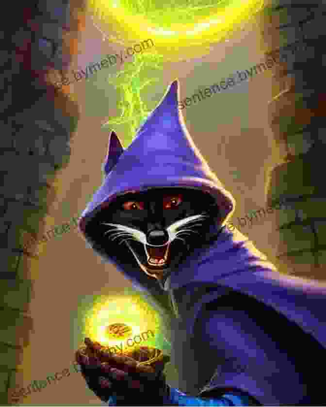 A Close Up Illustration Of A Mischievous Sorcerer With A Sly Smile And A Swirling Orb Of Magic In His Hand. Magicians Colorful Cartoon Illustrations Jasmine Taylor