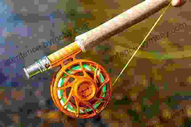 A Close Up Of A Flyfisher's Gear, Including A Fly Rod, Reel, Line, And Assortment Of Flies. Flyfisher S Guide To New England: Maine New Hampshire Vermont Massachusetts