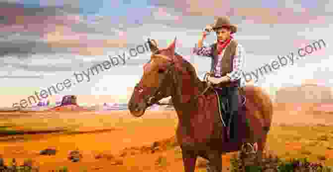 A Cowboy On Horseback Riding Through The American West. Cowboy Values: Recapturing What America Once Stood For