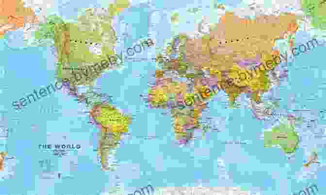 A Detailed World Map, Symbolizing The Boundless Travel Opportunities Covered In The Guide VIETNAM FOR TRAVELERS The Total Guide : The Comprehensive Traveling Guide For All Your Traveling Needs By THE TOTAL TRAVEL GUIDE COMPANY (ASIA FOR TRAVELERS)