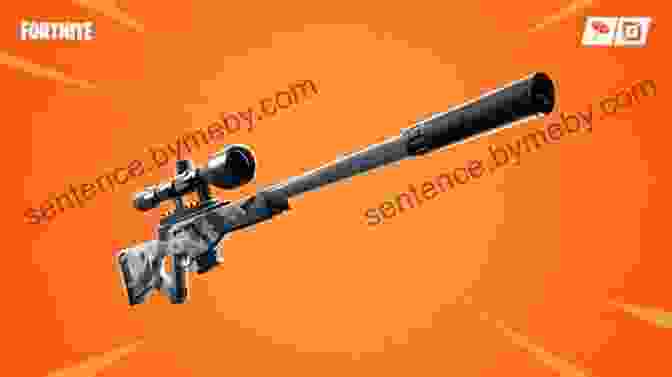 A Fortniter Aiming Down The Scope Of A Sniper Rifle. Expert Sniper Strategies For Fortniters: An Unofficial Guide To Battle Royale (Master Combat)