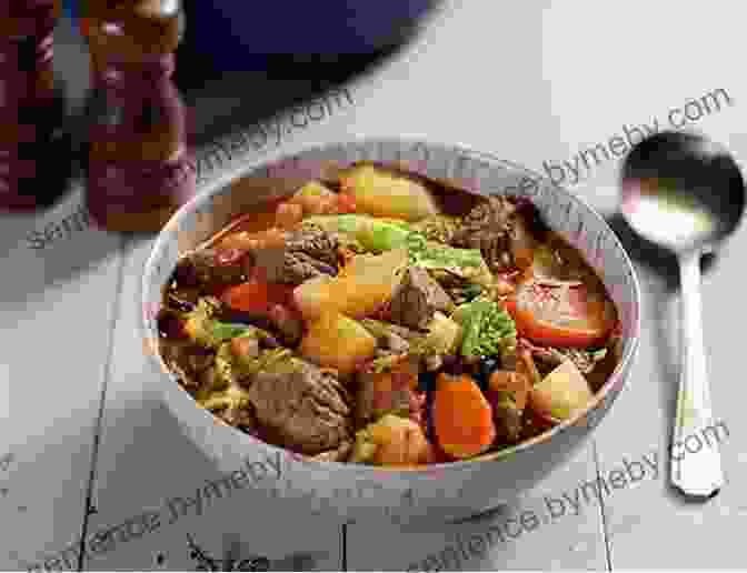 A Hearty And Rustic Beef Stew, Featuring Tender Beef Simmered In A Rich Broth With Aromatic Vegetables, Perfect For A Comforting And Flavorful Saturday Meal. Burger Night: Dinner Solutions For Every Day Of The Week (Williams Sonoma)