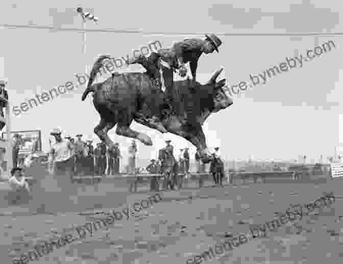 A Large Crowd Watching A Rodeo Competition In The 1950s In And Around The Arena: The 100 Year History Of The Fortuna Rodeo