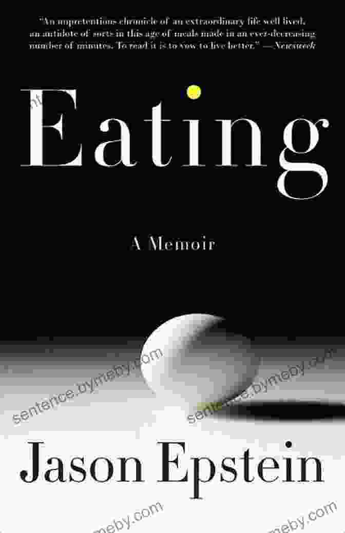 A Photo Of The Book 'Eating Jason Epstein' By Dan Friedman, Featuring A Close Up Of A Table Covered In Various Foods And Drinks. Eating Jason Epstein