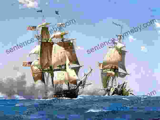 A Scene Depicting A Naval Battle During The 18th Century, Highlighting The Historical Authenticity Of The Book Cutpurse (Privateer Tales 6) Jamie McFarlane