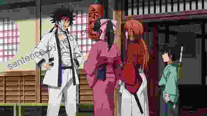 A Screenshot From The Rurouni Kenshin Anime Series Rurouni Kenshin Vol 1: Meiji Swordsman Romantic Story