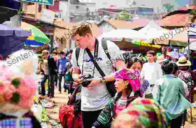 A Traveler Interacting With Locals In A Traditional Village The Only Gringo: Third World Travel In A Pre Digital Age