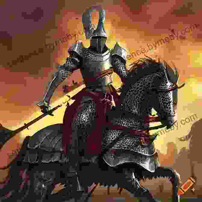 A Valiant Knight On A Noble Steed, Charging Into Battle With Courage And Determination. The Knight Of The Cart (The Merlin Mysteries)