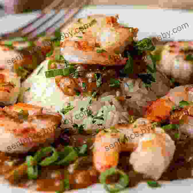 A Vibrant Shrimp étouffée, Featuring Plump Shrimp Smothered In A Rich Sauce Mouthwatering Cajun Recipes That Are Not Only Etouffee And Jambalaya : The Best Cajun Cookbook For Beginners And Pro Chefs