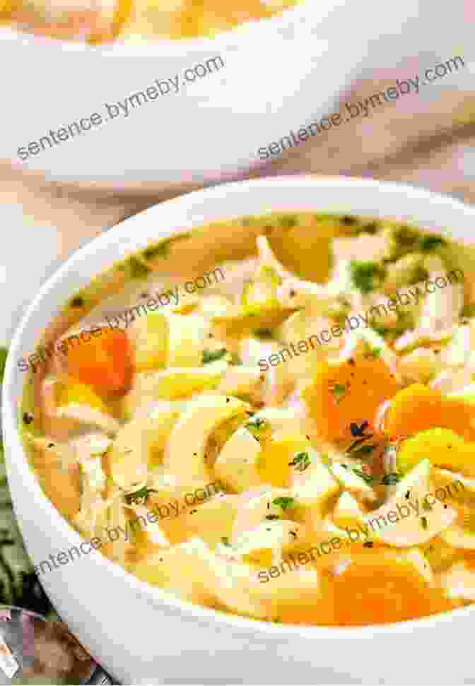 A Warm And Comforting Chicken Noodle Soup, Featuring Tender Chicken, Flavorful Vegetables, And A Rich, Golden Broth. Favorite Cake Mix Recipes Southern Soup Jockeys