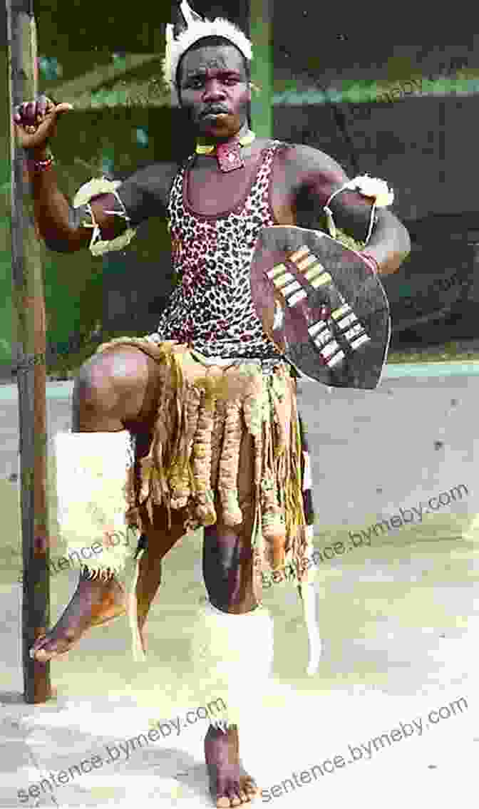 A Young Shaka Zulu, Eyes Blazing With Determination, Stands Amidst A Group Of Zulu Warriors, Spears In Hand. Shaka Zulu (Hero Journals) Richard Spilsbury