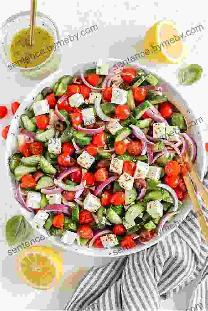 Authentic Greek Salad With Fresh Tomatoes, Cucumbers, Onions, Feta Cheese, And Olives Flavor Of Greece Travel Guide: What To See Eat And Where To Stay To Have An Amazing Trip