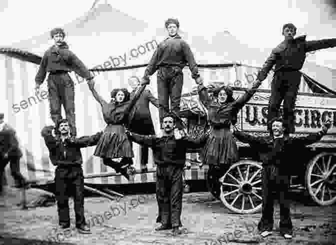 Black And White Photograph Of A Circus Tent Filled With Performers And Spectators The Circus Age: Culture And Society Under The American Big Top