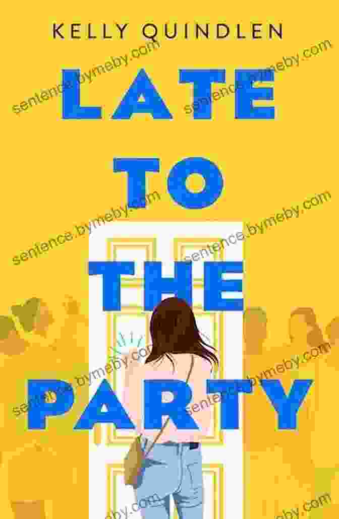 Book Cover Of 'Late To The Party' By Kelly Quindlen, Featuring A Young Woman Sitting On A Couch, Looking Downcast, With A Book In Her Lap. Late To The Party Kelly Quindlen