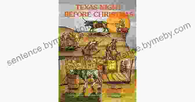 Book Cover Of 'Texas Night Before Christmas' By James Rice, Featuring A Family Of Armadillos Celebrating Christmas In A Festive Texas Setting Texas Night Before Christmas James Rice