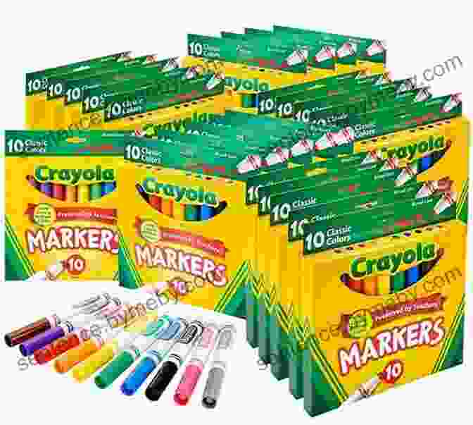 Crayola Crayons And Markers Being Used In A Classroom Setting. True Colors The Story Of Crayola: Ready To Read Level 3 (History Of Fun Stuff)