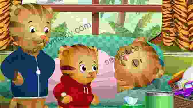 Daniel Tiger Gleefully Showing Off His Clean Teeth Daniel Goes To The Dentist (Daniel Tiger S Neighborhood)