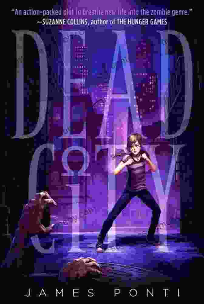 Dead City By James Ponti Book Cover With A Dark Alley And A Fedora Wearing Detective In The Foreground Dead City James Ponti