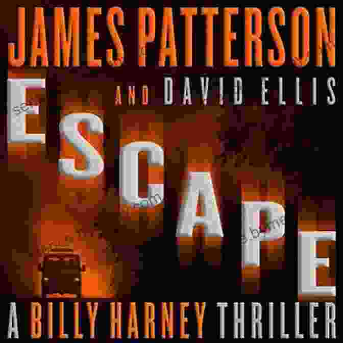 Escape Billy Harney Book Cover, Featuring A Shadowy Figure Breaking Through A Wall Escape (A Billy Harney Thriller 3)