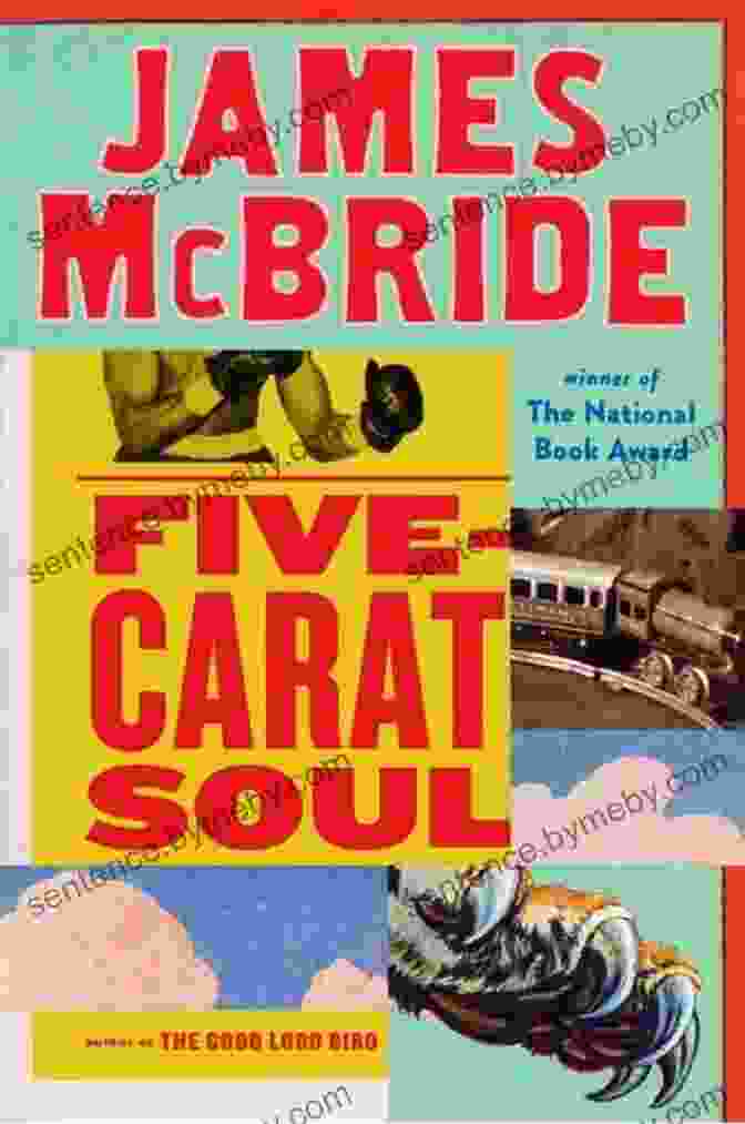 Five Carat Soul Book Cover Featuring A Vintage Silhouette Of A Woman On A Vibrant Backdrop Five Carat Soul James McBride