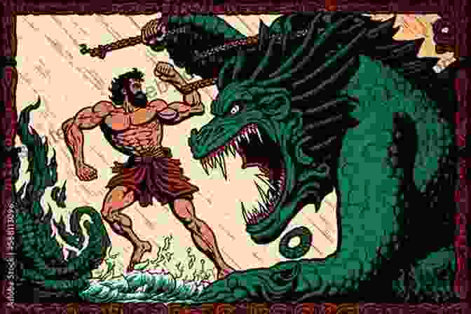 Hercules Battling The Multi Headed Hydra, Showcasing His Immense Strength Greek Roman: THE GREATEST HEROES OF GREEK MYTHOLOGY: Discover The Greatest Heroes Of Ancient Greece Greek Legend Heroes In Greek Mythology Ancient Greek Heroes For All Ages