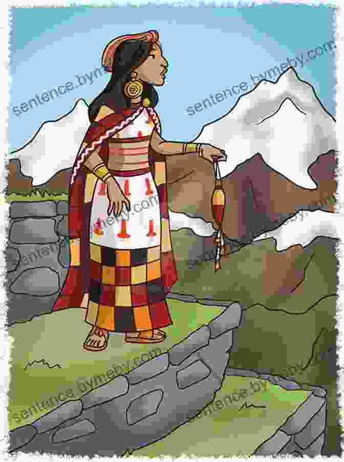 Illustration Of An Inca Princess Standing With A Condor, Representing The Connection Between The Inca People And The Natural World The Inca Princesses: Tales Of The Indies