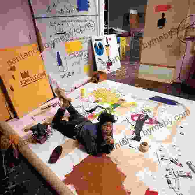 Jean Michel Basquiat Painting In His Studio Radiant Child: The Story Of Young Artist Jean Michel Basquiat