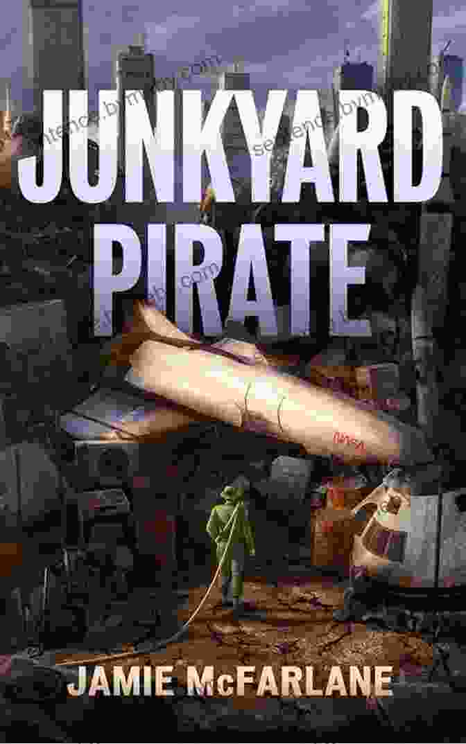 Junkyard Raiders: Junkyard Pirate Book Cover Featuring Max And His Robot Companion Exploring A Junkyard Junkyard Raiders (Junkyard Pirate 5)