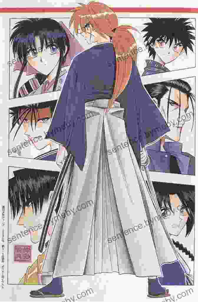 Kenshin Himura, Kaoru Kamiya, Sanosuke Sagara, And Yahiko Myojin Rurouni Kenshin Vol 6: No Worries