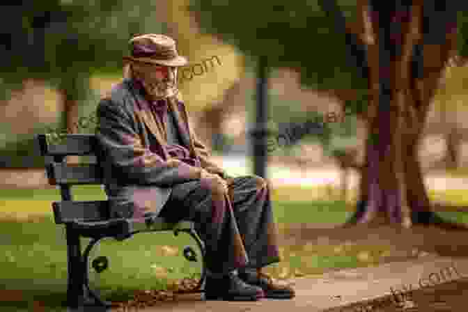 Mags Munroe Sitting On A Park Bench, Lost In Contemplation About The Meaning Of Life The Existential Worries Of Mags Munroe: The Mags Munroe