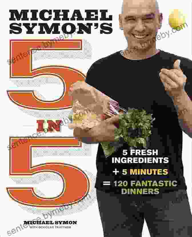 Michael Symon's Incarnato Cookbook Cover Michael Symon S 5 In 5: 5 Fresh Ingredients + 5 Minutes = 120 Fantastic Dinners: A Cookbook