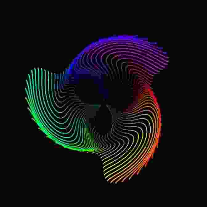 Numbers Swirling In A Vortex Of Colors Dos Tres Cuatro PS Mathew