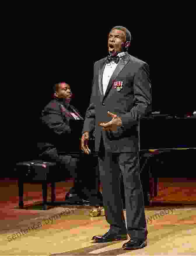 Paul Robeson Performing On Stage Grandpa Stops A War: A Paul Robeson Story