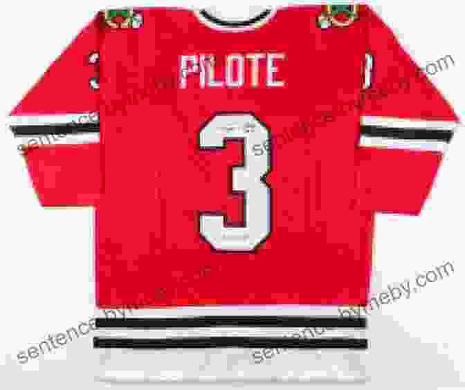 Pierre Pilote In A Blackhawks Uniform Heart Of The Blackhawks: The Pierre Pilote Story