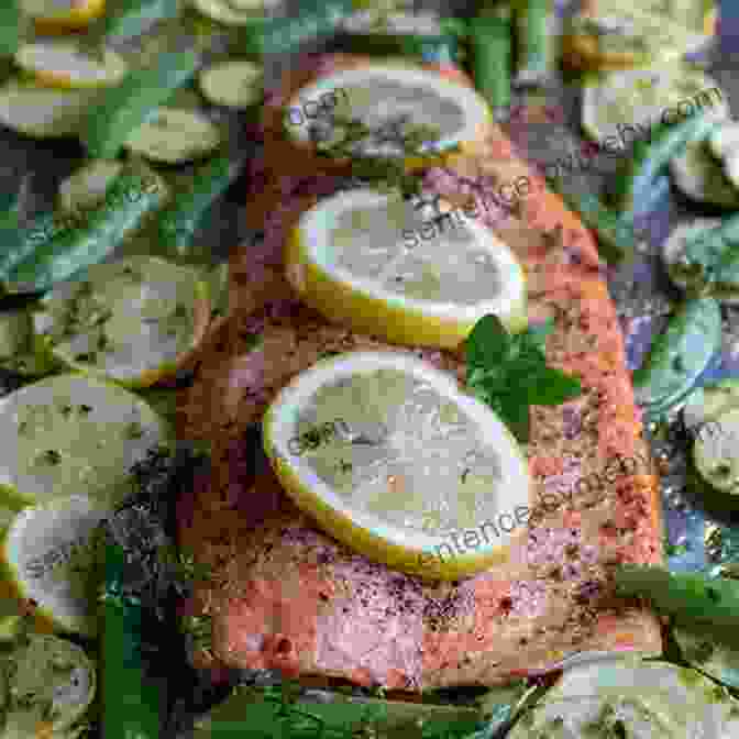 Plated Meal With Fresh Trout, Vegetables, And Herbs Moon North Carolina: With Great Smoky Mountains National Park (Travel Guide)