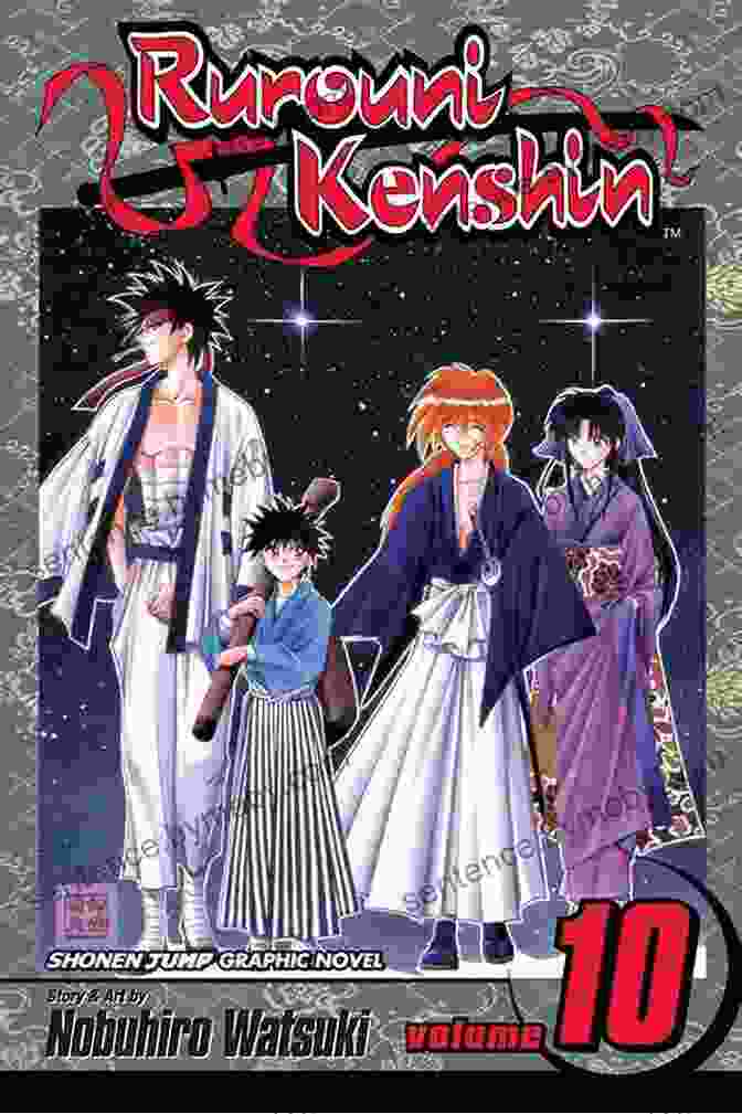 Rurouni Kenshin Volume 1 Cover Featuring Himura Kenshin Rurouni Kenshin Vol 1: Meiji Swordsman Romantic Story