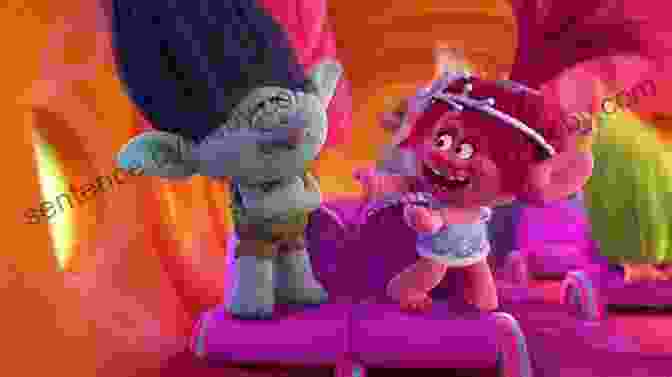 Scenes Depicting The Friendship And Bravery Of The Trolls In Christmas Trolls. Christmas Trolls Jan Brett