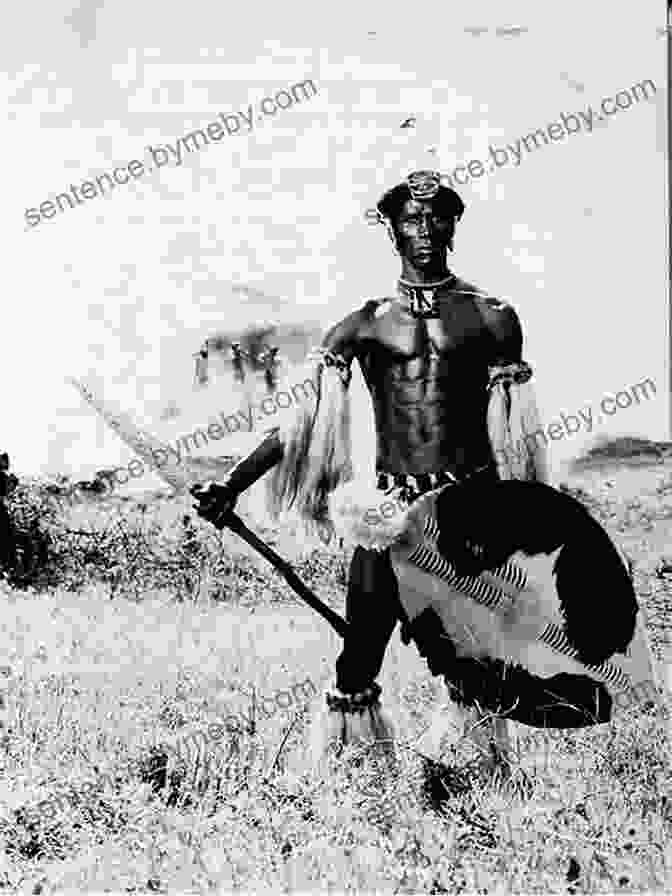 Shaka Zulu, Astride A White Horse, Leads His Vast Zulu Army Into Battle. The Warriors, Adorned In Traditional Attire, Brandish Spears And Shields, Their Faces Etched With Determination. Shaka Zulu (Hero Journals) Richard Spilsbury