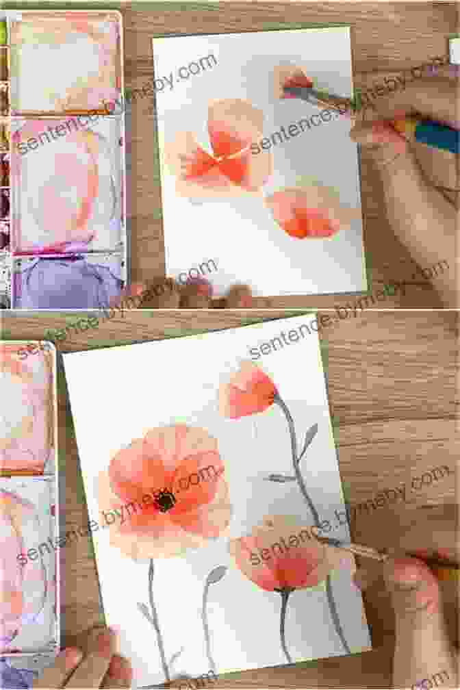 Step By Step Watercolour Painting Instructions Paint Yourself Positive: Colourful Creative Watercolour