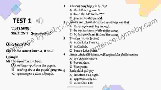 Text Only Questions And Scripts Ielts Listening Practice Tests IELTS Academic And General Training Listening Practice Test #6 Based On Real Questions Asked In The Exams : Text Only Questions And Scripts (IELTS Listening Practice Tests)