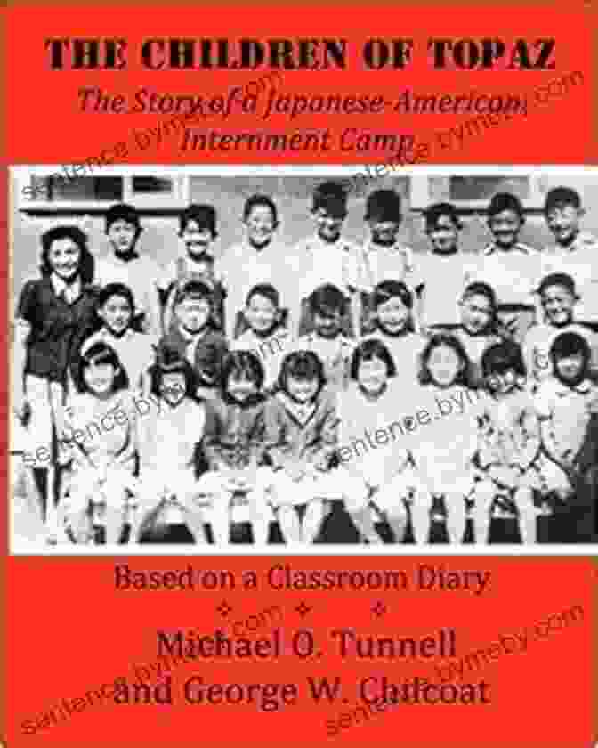 The Children Of Topaz Book Cover Featuring Japanese American Children Behind Barbed Wire Fence The Children Of Topaz: The Story Of A Japanese American Internment Camp