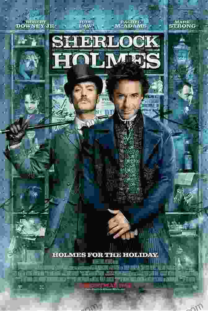 The Cultural Impact Of Sherlock Holmes, With Images Of Various Adaptations And Merchandise A Christmas Carol Cold Case: A Sherlock Holmes Adventure