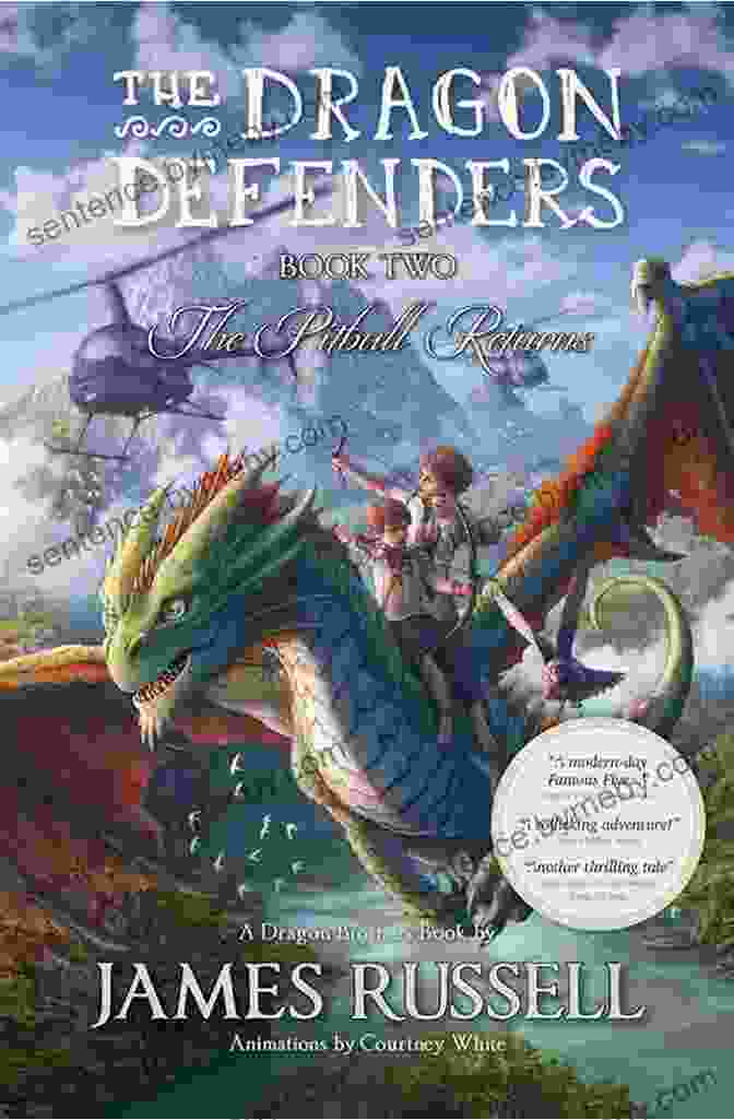 The Dragon Defenders Two Book Cover The Dragon Defenders Two: The Pitbull Returns (The Dragon Defenders: The World S First Augmented Reality Novel 2)