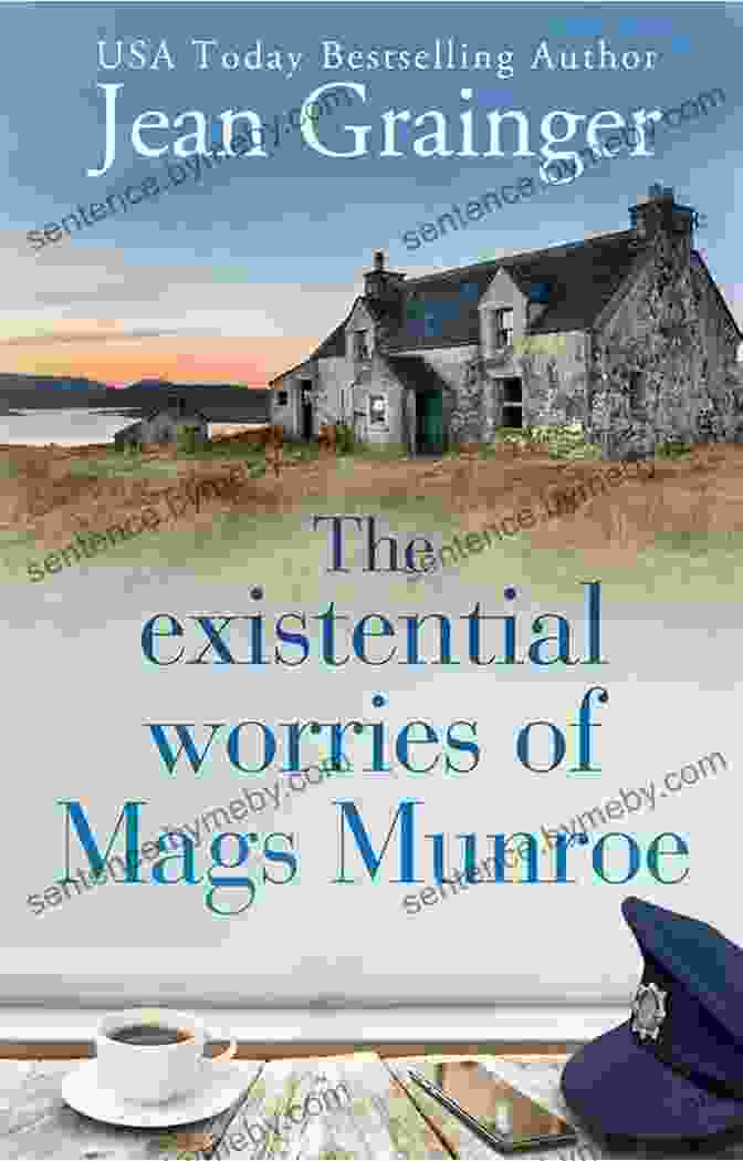 The Existential Worries Of Mags Munroe Book Cover With A Thoughtful Woman Contemplating The Vastness Of Night Sky The Existential Worries Of Mags Munroe: The Mags Munroe