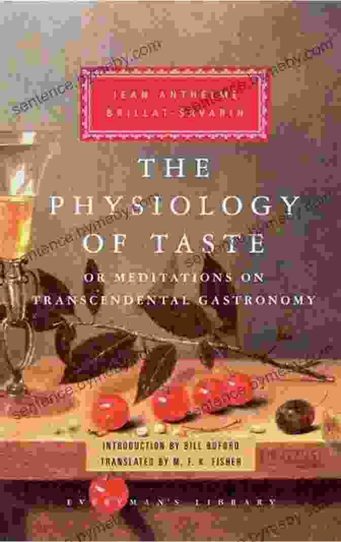 The Physiology Of Taste Book Cover, Featuring An Elegant Table Setting With Delicious Food And Wine The Physiology Of Taste: Or Meditations On Transcendental Gastronomy (Vintage Classics)