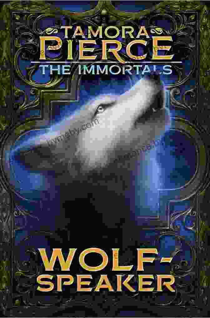 Wolf Speaker Book Cover, Featuring A Young Boy With A Wolf Wolf Speaker (The Immortals 2) Tamora Pierce